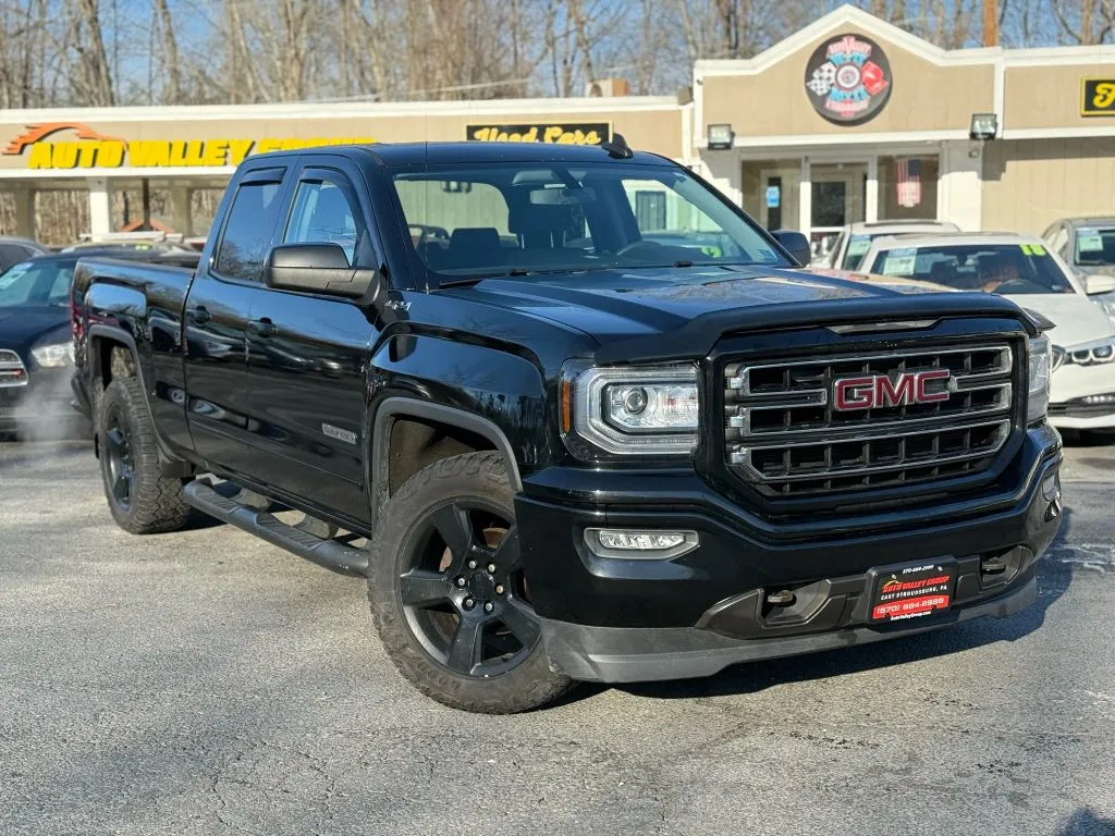 Black 2018 GMC Sierra 1500 Double Cab Pickup 4D 6 1/2 ft for sale in East Stroudsburg, PA