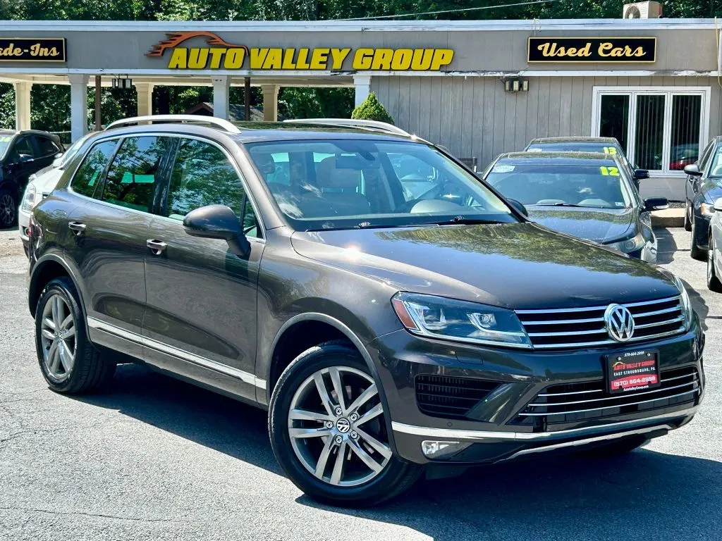 Brown 2016 Volkswagen Touareg TDI Lux Sport Utility 4D for sale in East Stroudsburg, PA