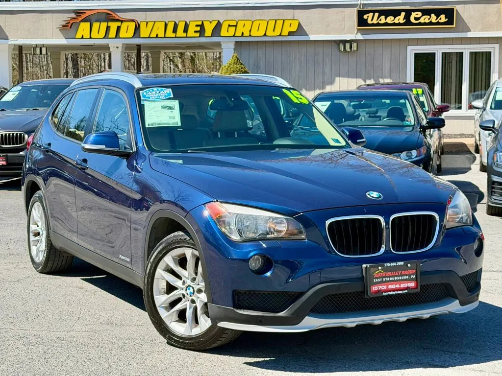 Blue 2015 BMW X1 xDrive28i Sport Utility 4D for sale in East Stroudsburg, PA