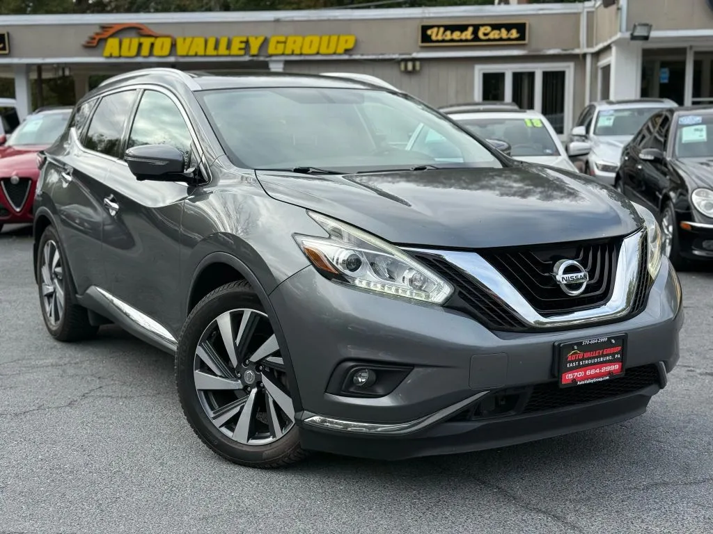 Gray 2015 Nissan Murano Platinum Sport Utility 4D for sale in East Stroudsburg, PA