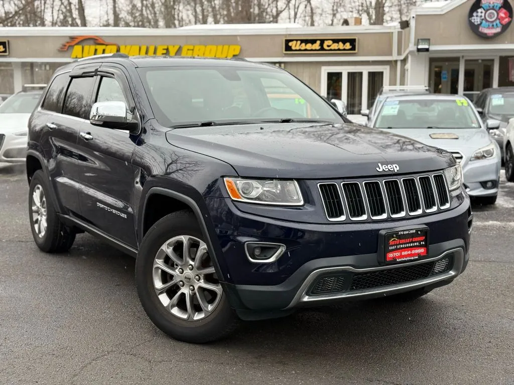 Blue 2015 Jeep Grand Cherokee Limited Sport Utility 4D for sale in East Stroudsburg, PA