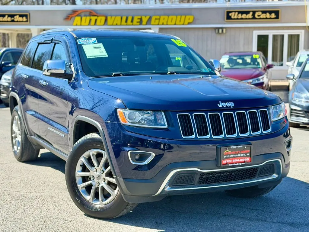 Blue 2015 Jeep Grand Cherokee Limited Sport Utility 4D for sale in East Stroudsburg, PA