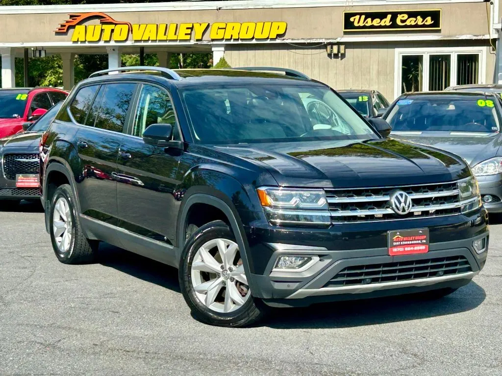 Black 2018 Volkswagen Atlas SEL 4Motion Sport Utility 4D for sale in East Stroudsburg, PA