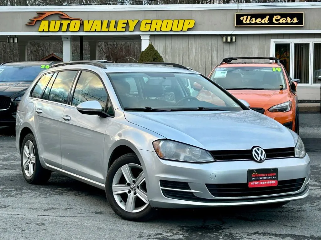 Silver 2015 Volkswagen Golf SportWagen TDI S Wagon 4D for sale in East Stroudsburg, PA