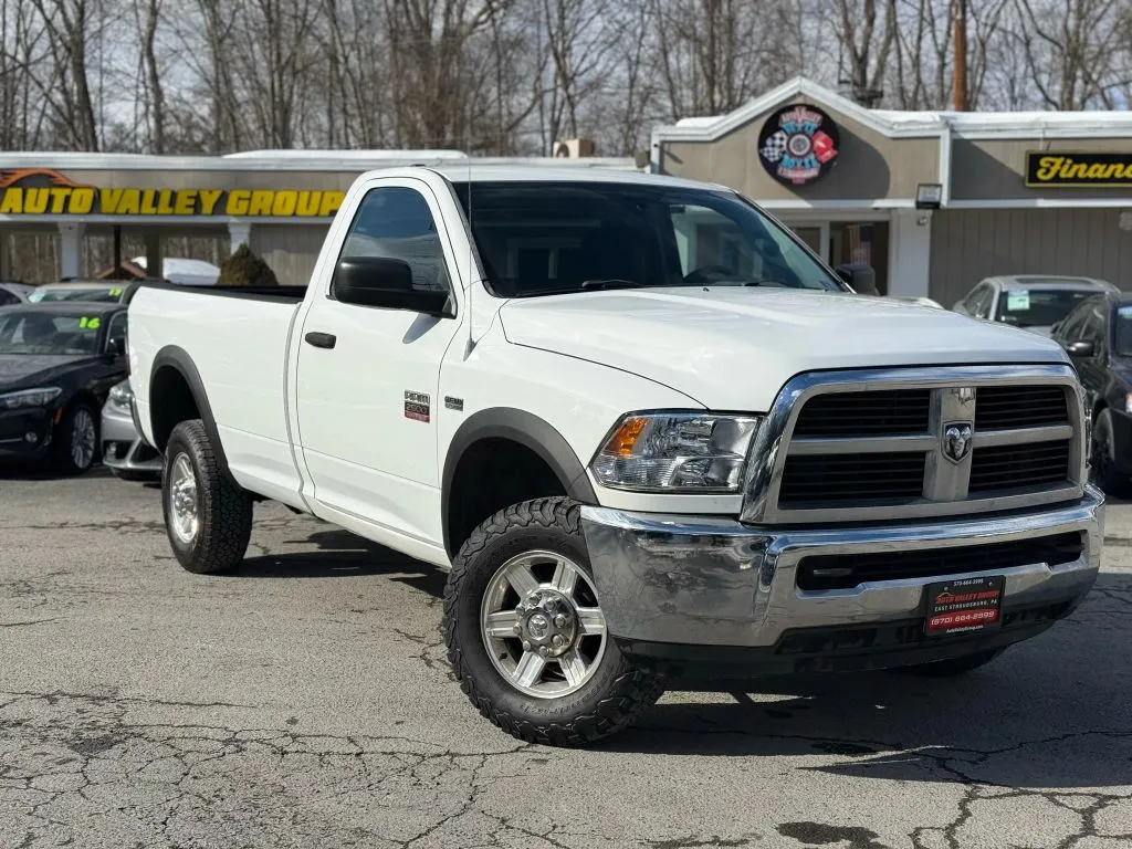 White 2012 Ram 2500 Regular Cab ST Pickup 2D 8 ft for sale in East Stroudsburg, PA