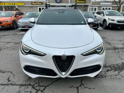 Another view of 2018 Alfa Romeo Stelvio Ti Sport SUV 4D for sale in East Stroudsburg, PA at Auto Valley Group