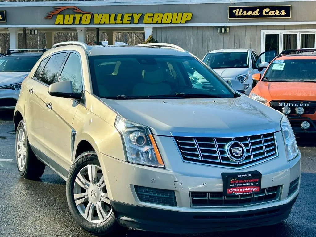 Gold 2015 Cadillac SRX Luxury Collection Sport Utility 4D for sale in East Stroudsburg, PA