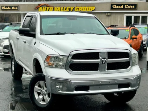 White 2014 Ram 1500 Crew Cab Big Horn Pickup 4D 5 1/2 ft for sale in East Stroudsburg, PA