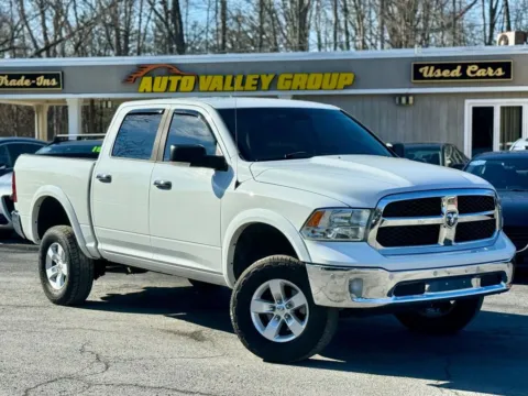 White 2014 Ram 1500 Crew Cab Big Horn Pickup 4D 5 1/2 ft for sale in East Stroudsburg, PA