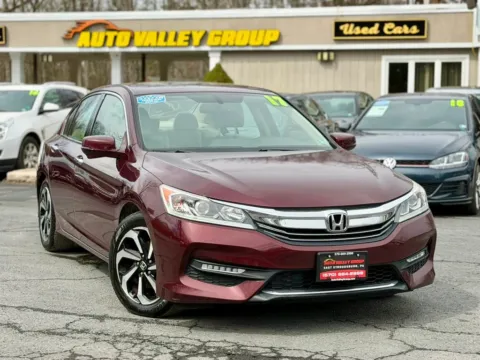 Red 2017 Honda Accord EX-L Sedan 4D for sale in East Stroudsburg, PA