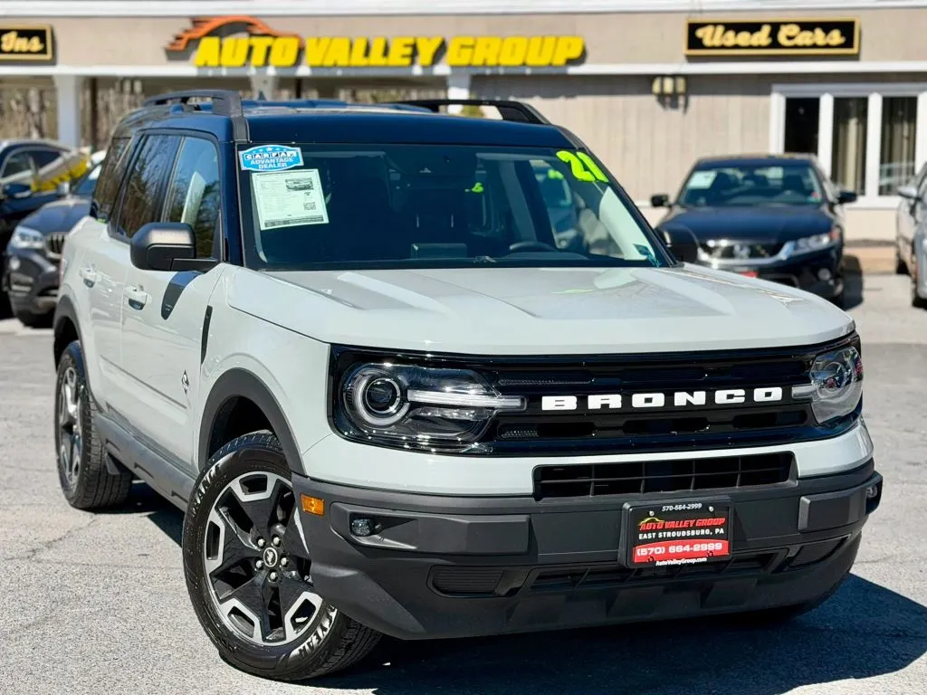 Green 2021 Ford Bronco Sport Outer Banks Sport Utility 4D for sale in East Stroudsburg, PA