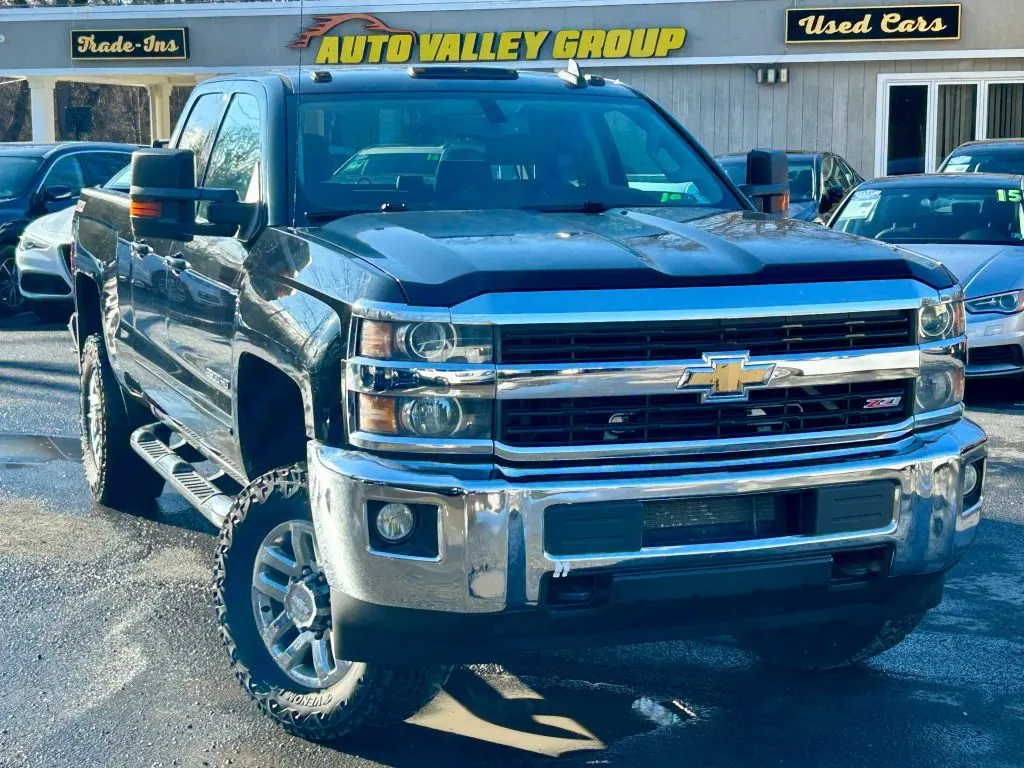 Black 2017 Chevrolet Silverado 2500 HD Double Cab LT Pickup 4D 6 1/2 ft for sale in East Stroudsburg, PA