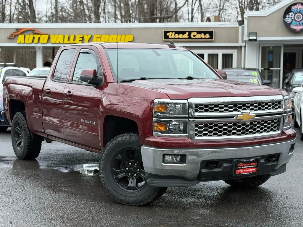 Red 2015 Chevrolet Silverado 1500 Double Cab LT Pickup 4D 6 1/2 ft for sale in East Stroudsburg, PA