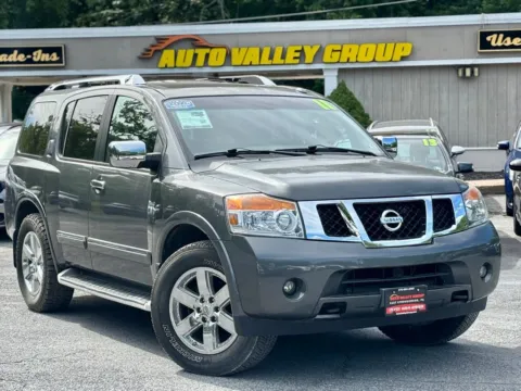 Gray 2011 Nissan Armada Platinum Sport Utility 4D for sale in East Stroudsburg, PA