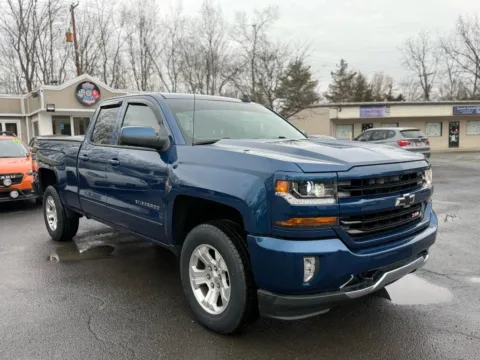 Blue 2016 Chevrolet Silverado 1500 Double Cab Z71 LT Pickup 4D 6 1/2 ft for sale in East Stroudsburg, PA