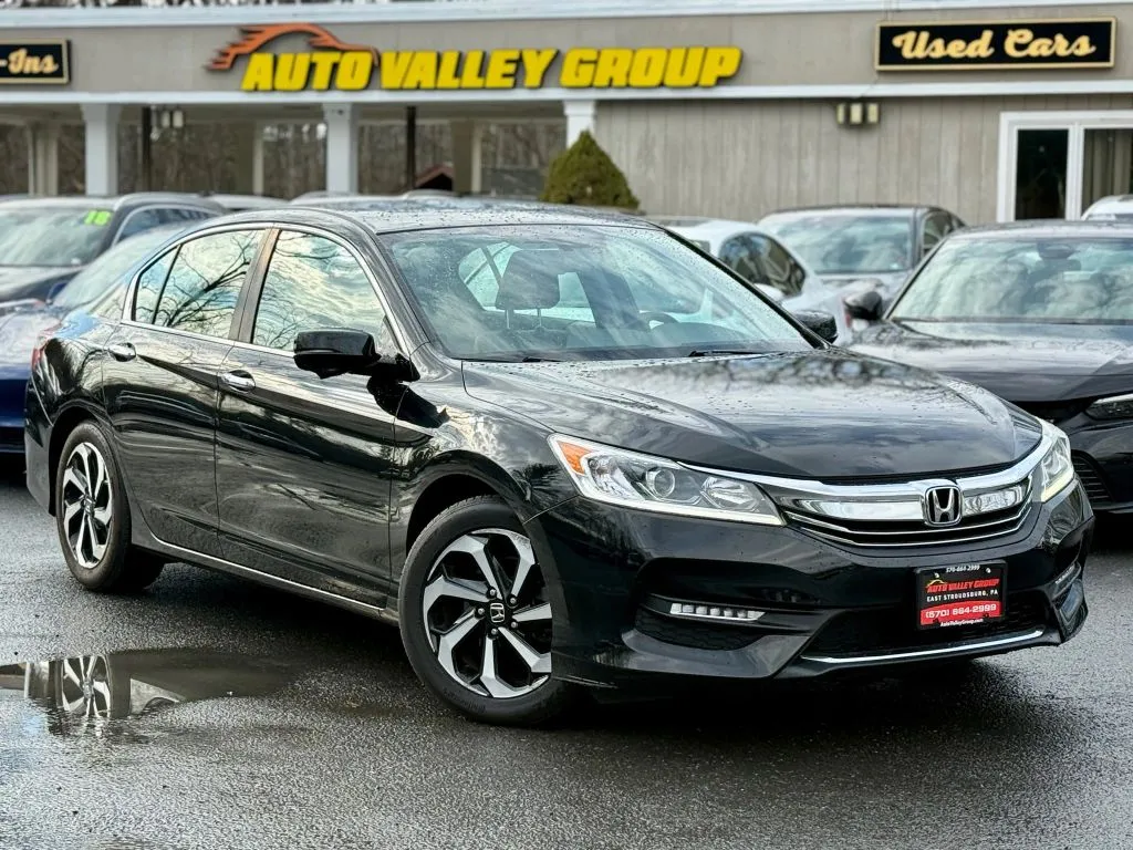 Black 2017 Honda Accord EX-L Sedan 4D for sale in East Stroudsburg, PA