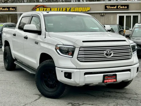 White 2016 Toyota Tundra CrewMax Platinum Pickup 4D 5 1/2 ft for sale in East Stroudsburg, PA