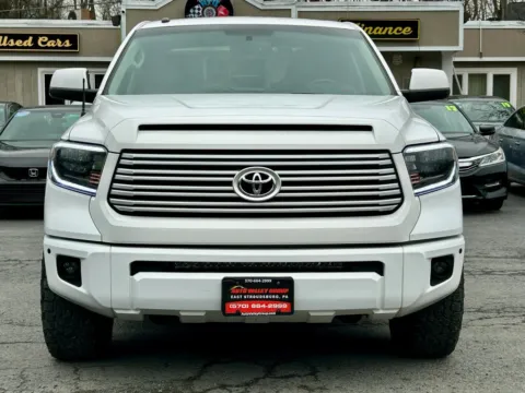Another view of 2016 Toyota Tundra CrewMax Platinum Pickup 4D 5 1/2 ft for sale in East Stroudsburg, PA at Auto Valley Group