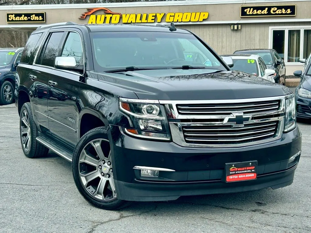 Black 2018 Chevrolet Tahoe Premier Sport Utility 4D for sale in East Stroudsburg, PA