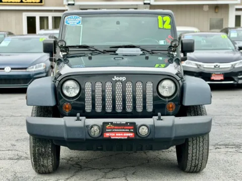 Another view of 2012 Jeep Wrangler Unlimited Sahara Sport Utility 4D for sale in East Stroudsburg, PA at Auto Valley Group