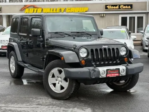 Black 2012 Jeep Wrangler Unlimited Sahara Sport Utility 4D for sale in East Stroudsburg, PA