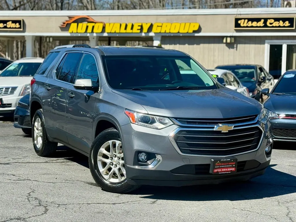 Gray 2018 Chevrolet Traverse LT Sport Utility 4D for sale in East Stroudsburg, PA