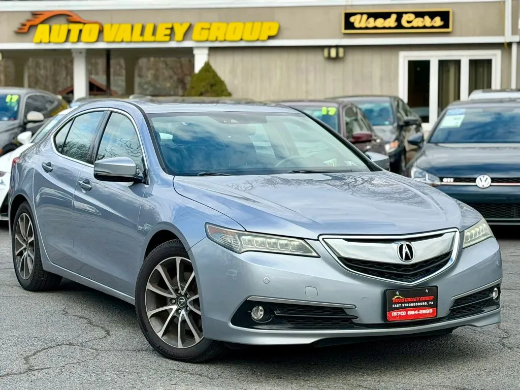 Silver 2016 Acura TLX 3.5 Sedan 4D for sale in East Stroudsburg, PA
