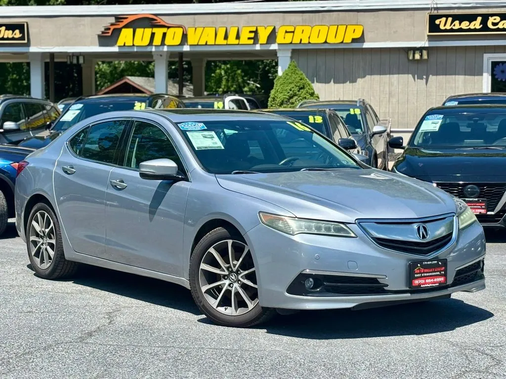 Silver 2016 Acura TLX 3.5 Sedan 4D for sale in East Stroudsburg, PA