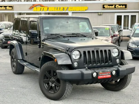 Black 2014 Jeep Wrangler Unlimited Altitude Sport Utility 4D for sale in East Stroudsburg, PA