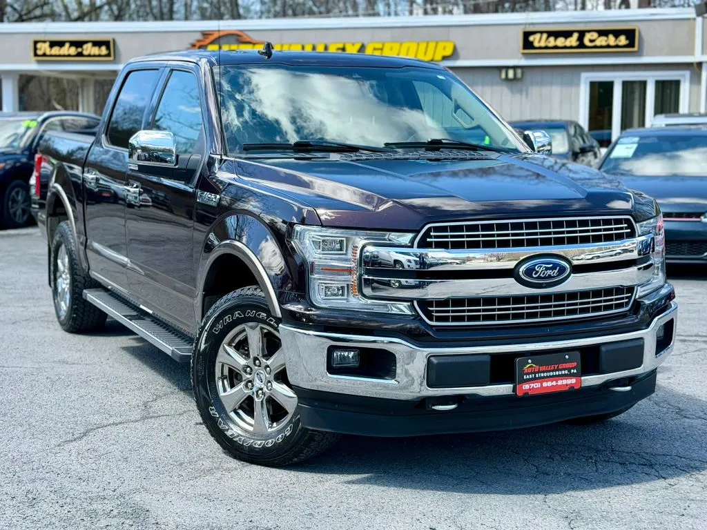 Red 2018 Ford F-150 SuperCrew Cab Lariat Pickup 4D 5 1/2 ft for sale in East Stroudsburg, PA