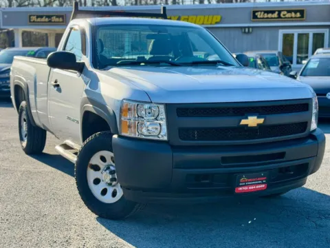 Silver 2013 Chevrolet Silverado 1500 Regular Cab Work Truck Pickup 2D 8 ft for sale in East Stroudsburg, PA