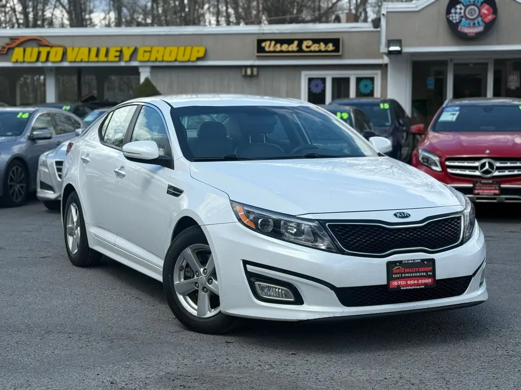 White 2015 Kia Optima LX Sedan 4D for sale in East Stroudsburg, PA