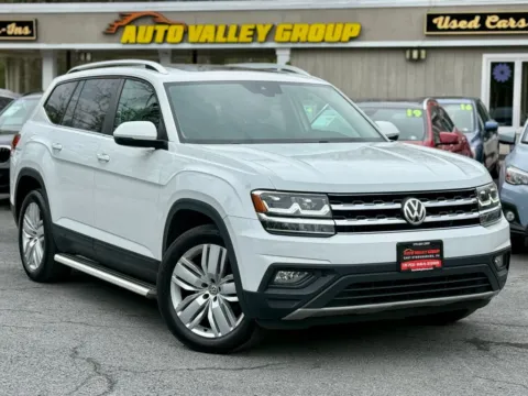 White 2019 Volkswagen Atlas SE 4Motion w/Tech Pkg Sport Utility 4D for sale in East Stroudsburg, PA