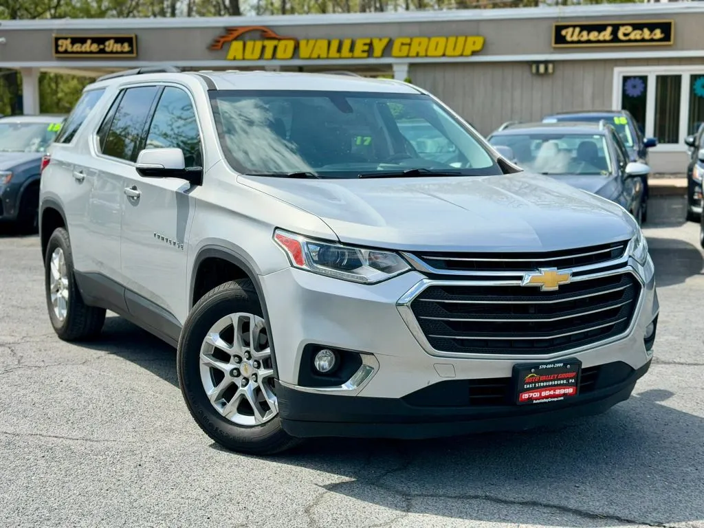 Silver 2019 Chevrolet Traverse LT Sport Utility 4D for sale in East Stroudsburg, PA
