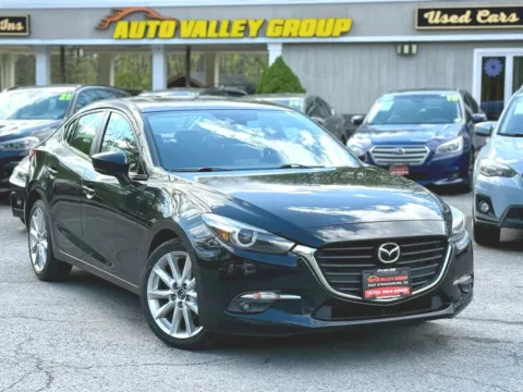 Black 2018 MAZDA MAZDA3 Grand Touring Sedan 4D for sale in East Stroudsburg, PA