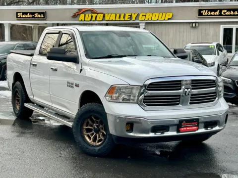 White 2017 Ram 1500 Crew Cab Big Horn Pickup 4D 5 1/2 ft for sale in East Stroudsburg, PA