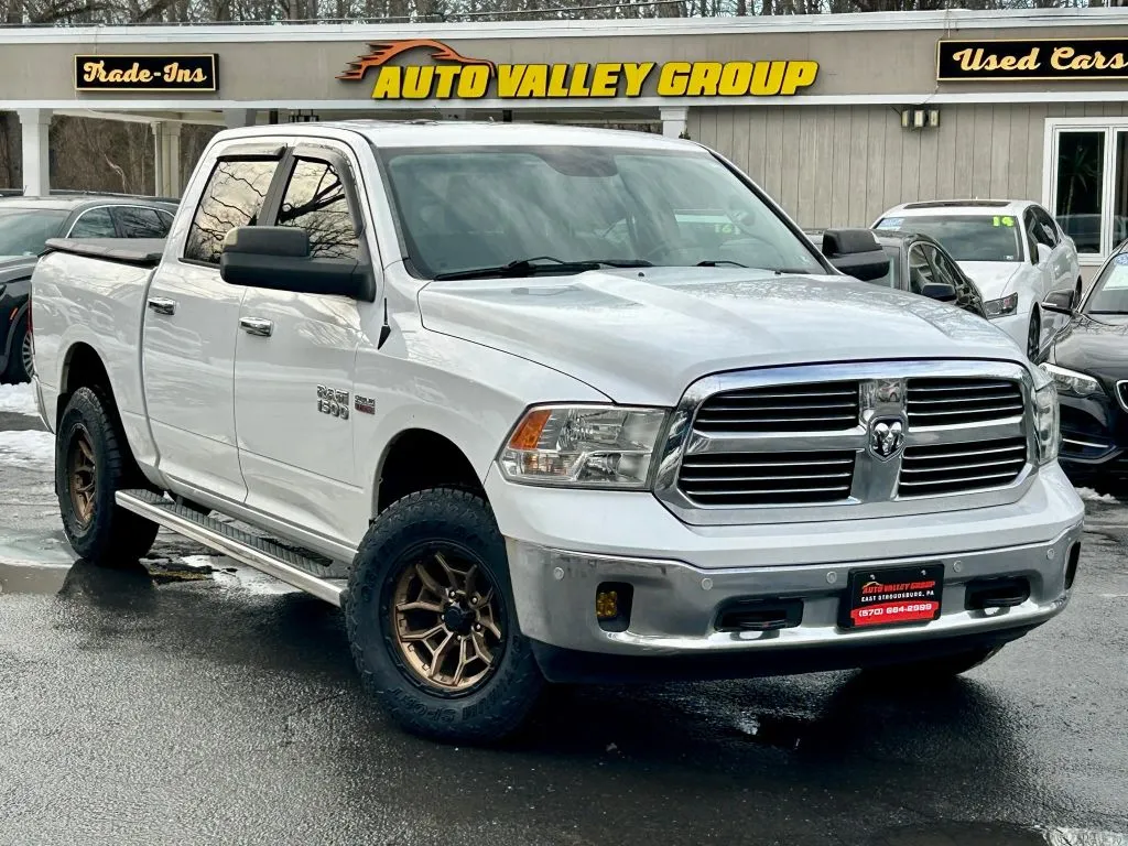 White 2017 Ram 1500 Crew Cab Big Horn Pickup 4D 5 1/2 ft for sale in East Stroudsburg, PA