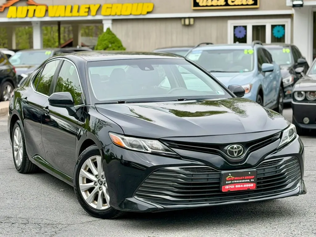 Black 2018 Toyota Camry LE Sedan 4D for sale in East Stroudsburg, PA