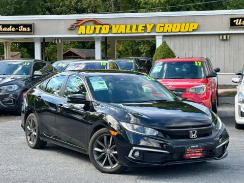 Black 2020 Honda Civic EX Sedan 4D for sale in East Stroudsburg, PA