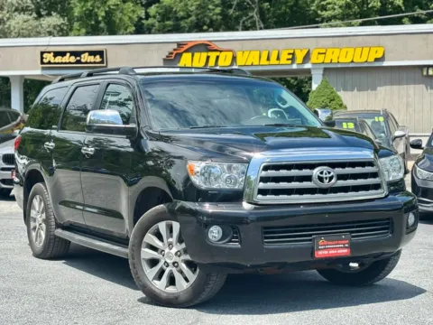 Black 2017 Toyota Sequoia Limited Sport Utility 4D for sale in East Stroudsburg, PA