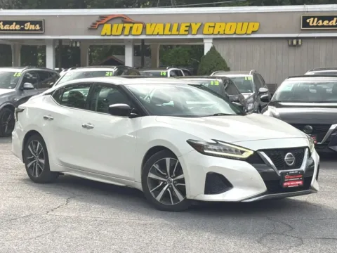 White 2019 Nissan Maxima S Sedan 4D for sale in East Stroudsburg, PA
