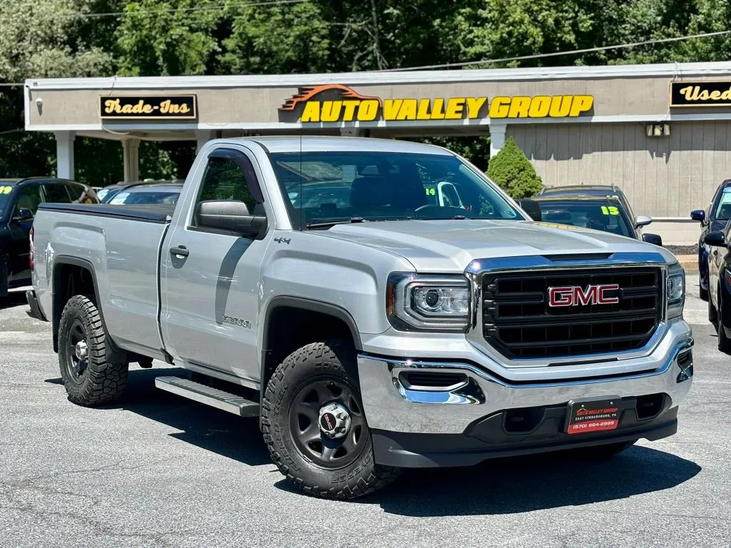 Silver 2018 GMC Sierra 1500 Regular Cab Pickup 2D 8 ft for sale in East Stroudsburg, PA
