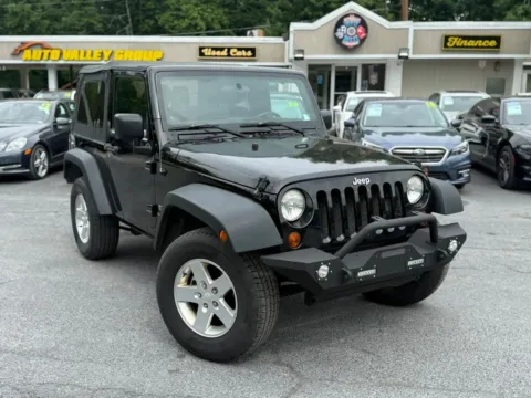 Black 2012 Jeep Wrangler Sport SUV 2D for sale in East Stroudsburg, PA