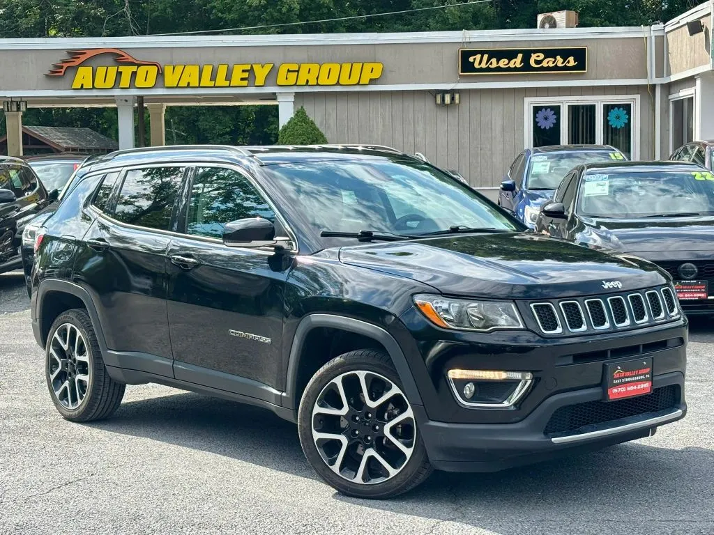 Black 2018 Jeep Compass Limited Sport Utility 4D for sale in East Stroudsburg, PA