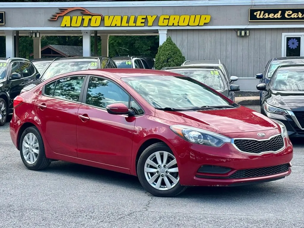 Red 2016 Kia Forte LX Sedan 4D for sale in East Stroudsburg, PA