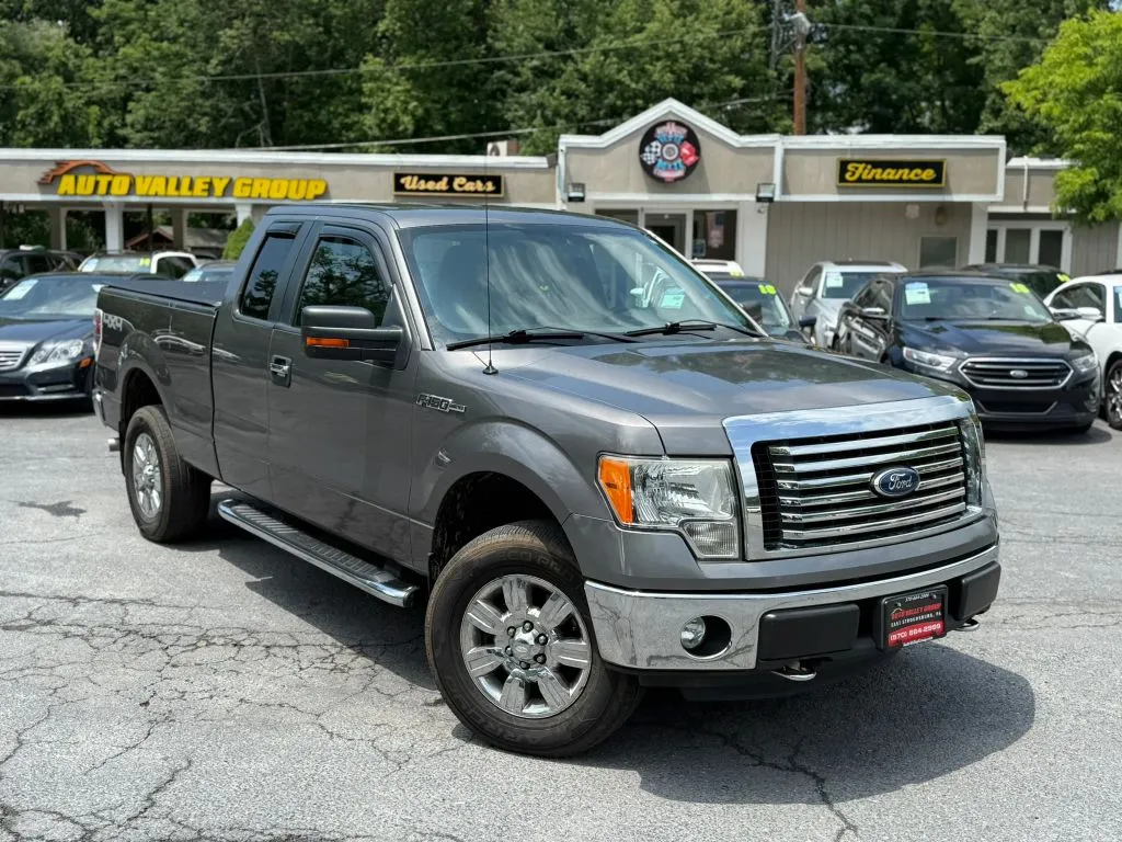 Gray 2012 Ford F-150 Super Cab XLT Pickup 4D 6 1/2 ft for sale in East Stroudsburg, PA