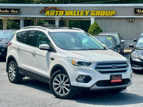 White 2018 Ford Escape Titanium Sport Utility 4D for sale in East Stroudsburg, PA