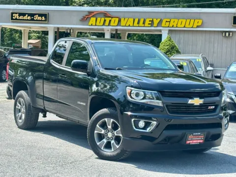 Black 2018 Chevrolet Colorado Extended Cab Z71 Pickup 2D 6 ft for sale in East Stroudsburg, PA