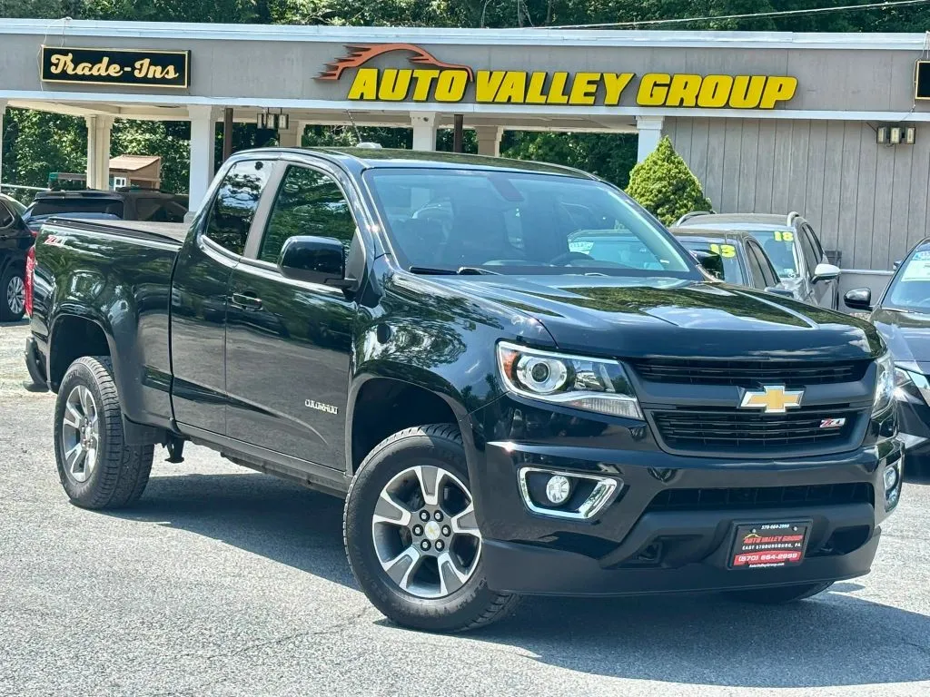 Black 2018 Chevrolet Colorado Extended Cab Z71 Pickup 2D 6 ft for sale in East Stroudsburg, PA