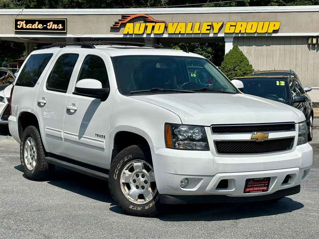 White 2013 Chevrolet Tahoe LT Sport Utility 4D for sale in East Stroudsburg, PA